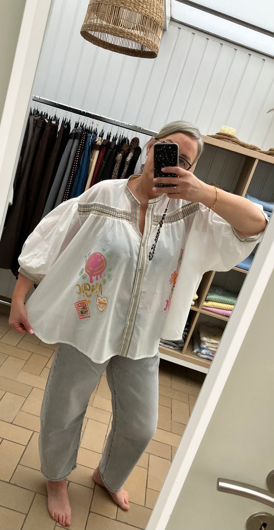 Blouse Boho "One day time magic"