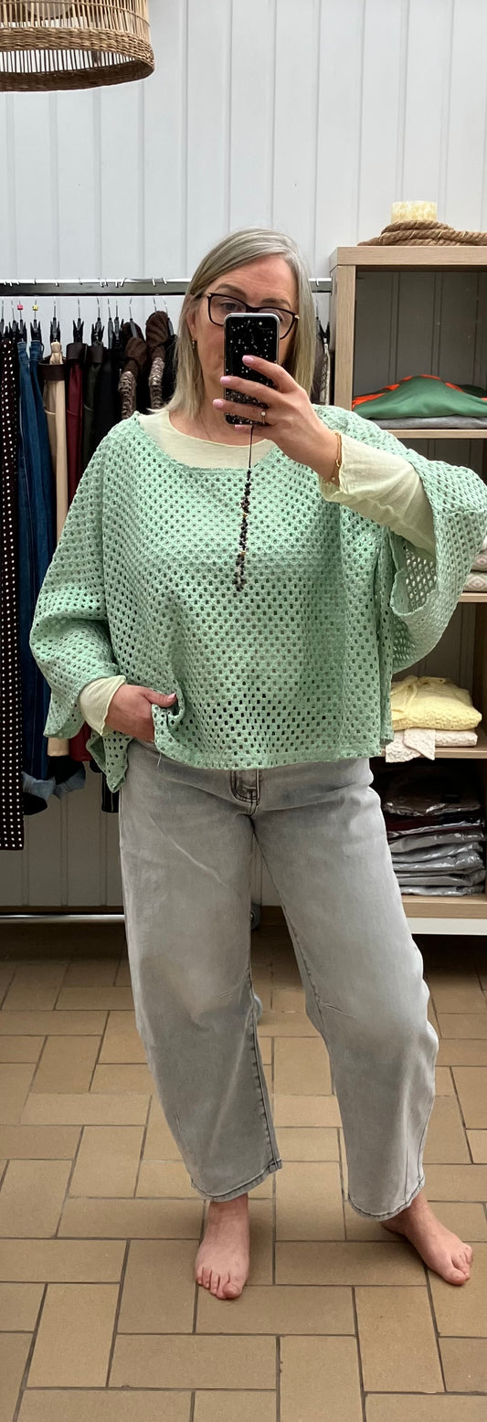 Pull à manches évasées