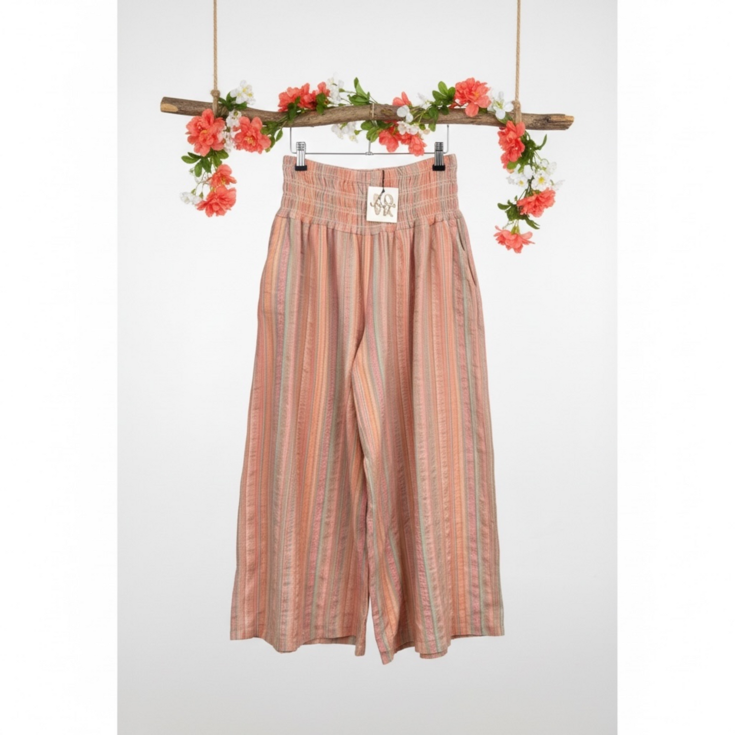 Gestreepte boho palazzo