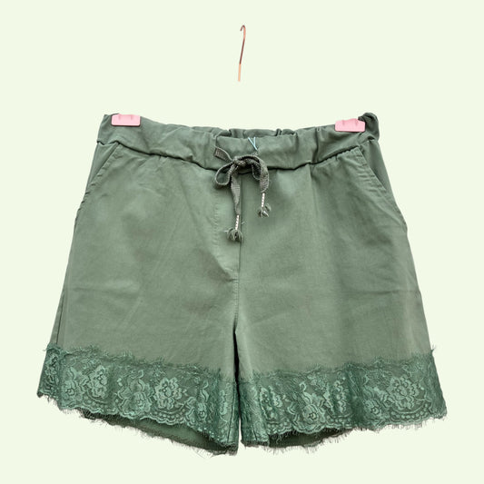 Short avec dentelles