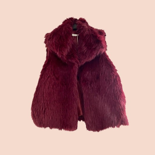 Veste en fausse fourrure