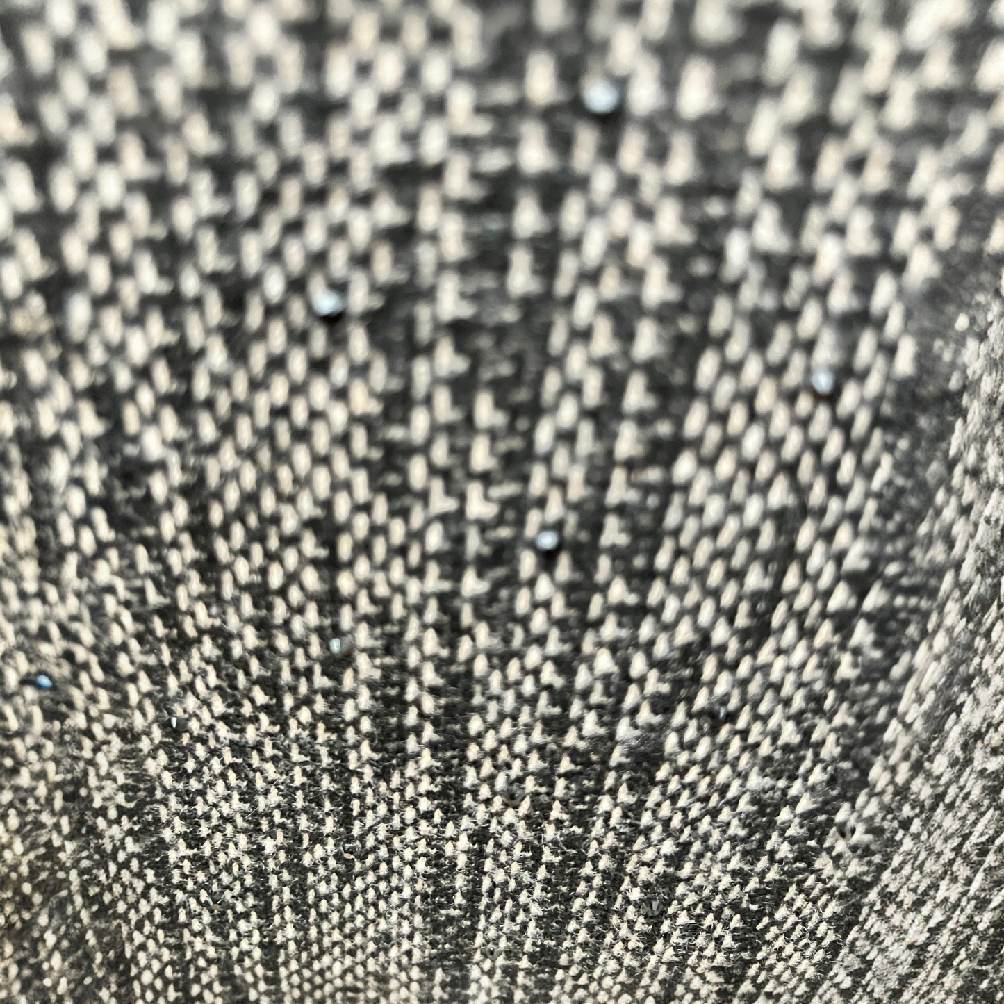 Pantalon Palazzo Chiné avec strass avec ceinture