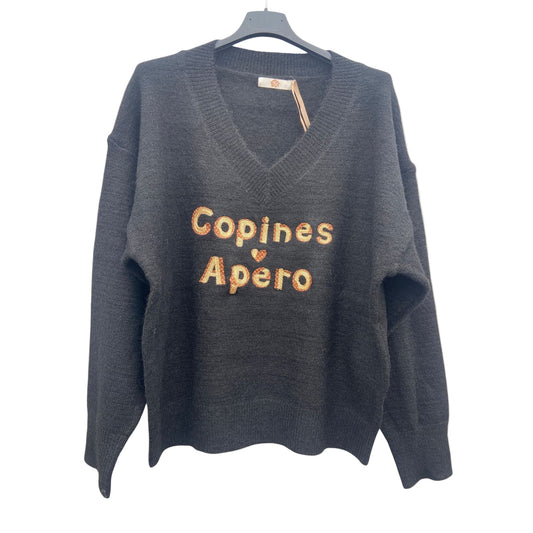 Pull Copines love Apéro