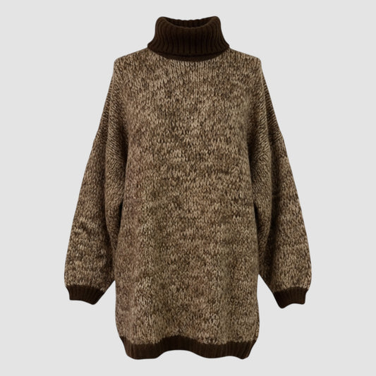 Pull robe col roulé