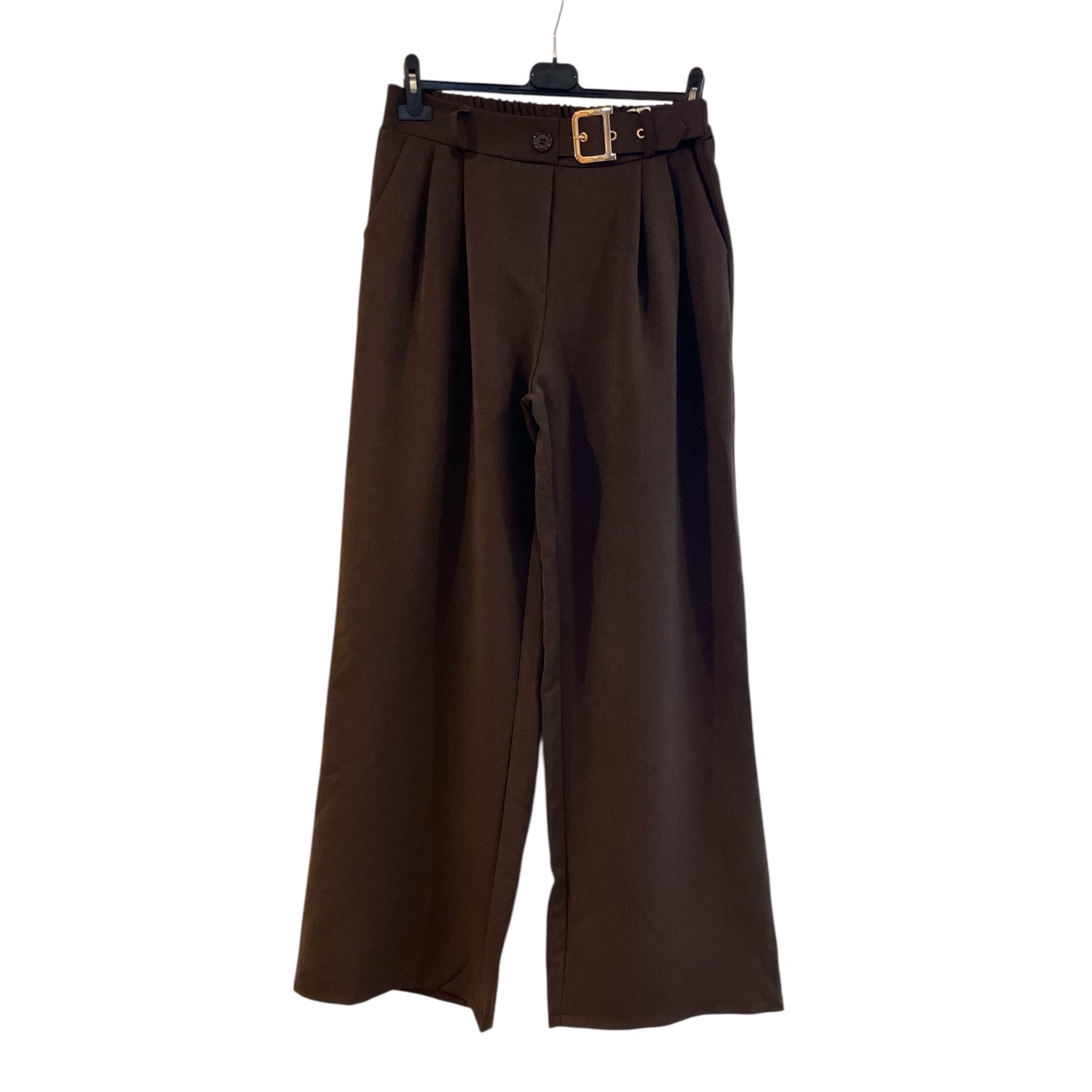 Pantalon large plissé