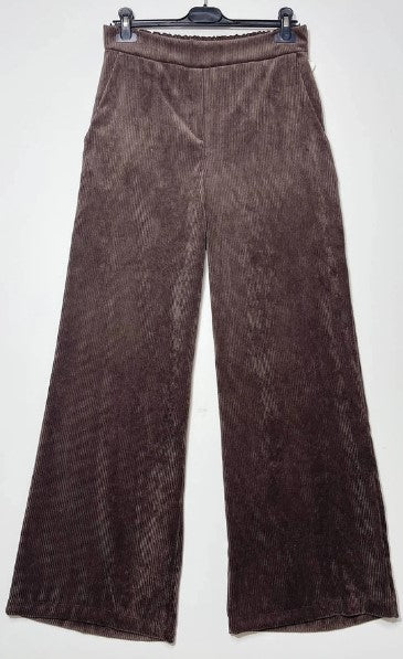 Pantalon Palazzo velours