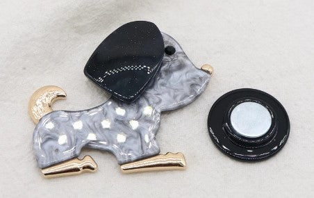 Broche magnétique Dog