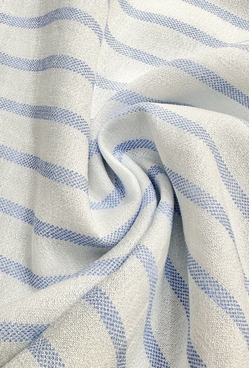 Wijde gestreepte broek