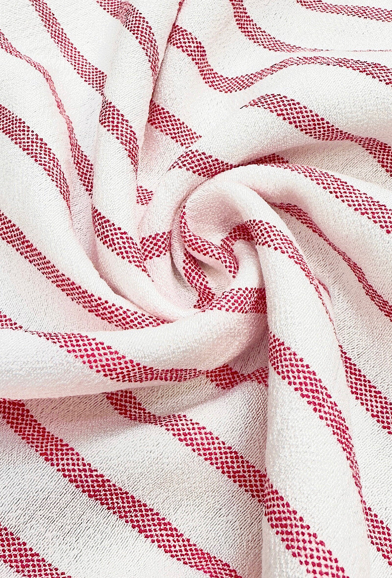 Wijde gestreepte broek