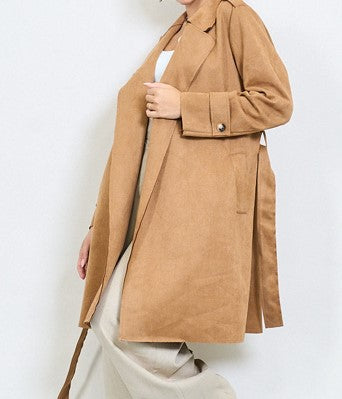 Trench effet suède