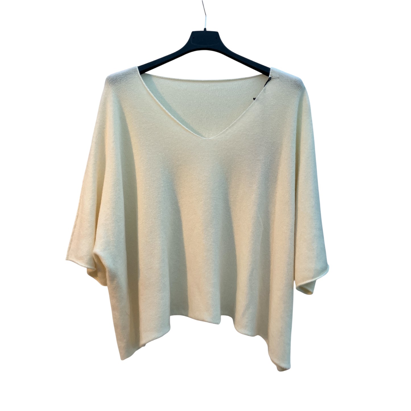 Pull oversized manches courtes