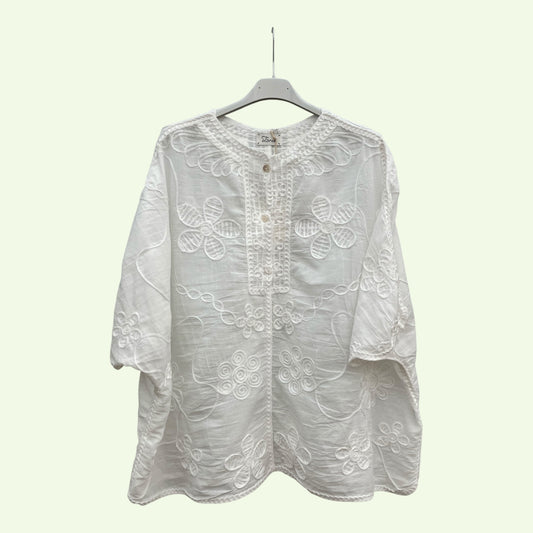 Blouse boho brodée