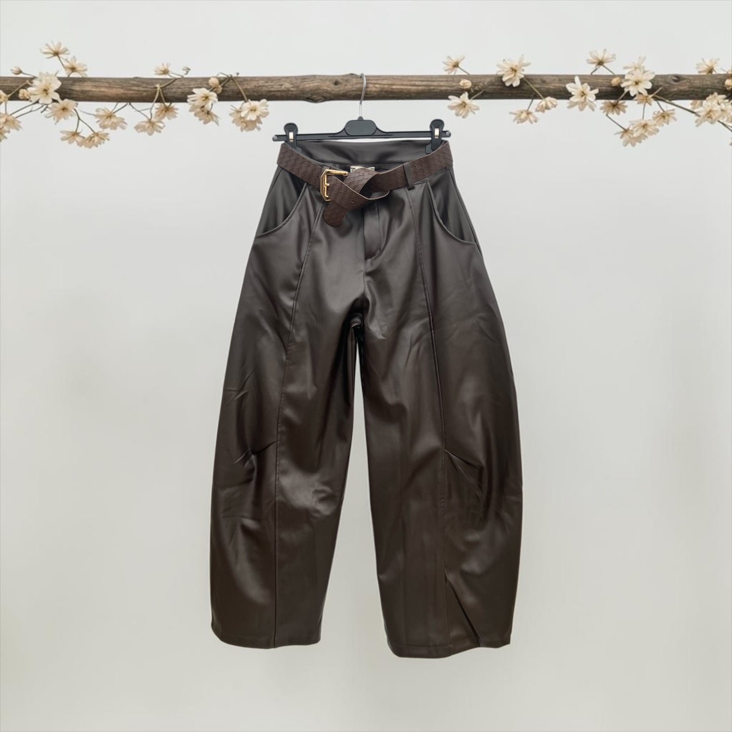 Simili pantalon Ballon