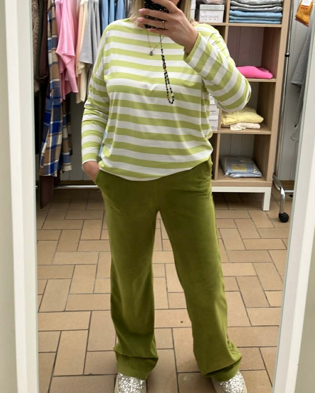 Long sleeve ligné