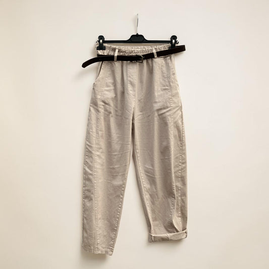 Barrel broek Katoen