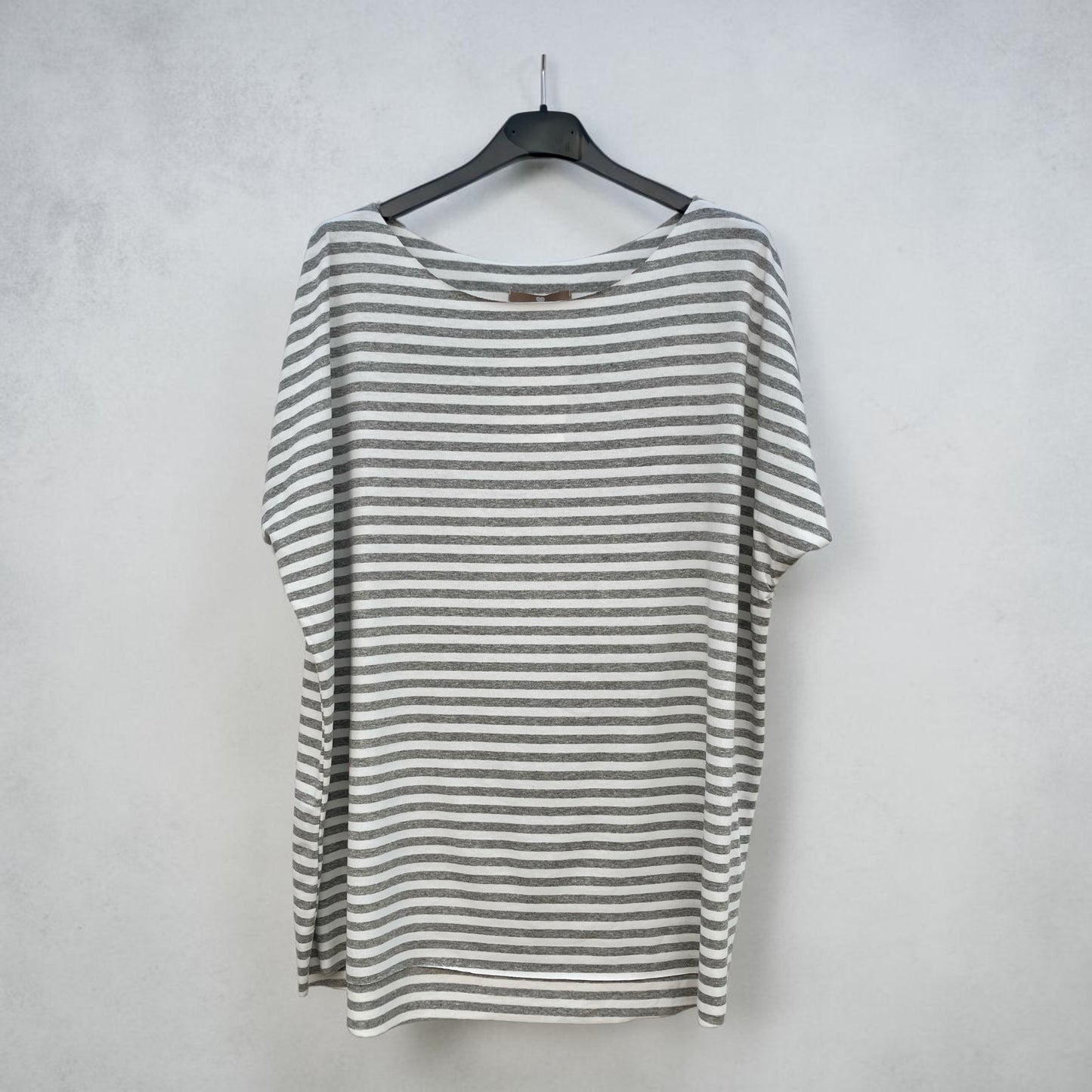 T-shirt oversized ligné casual