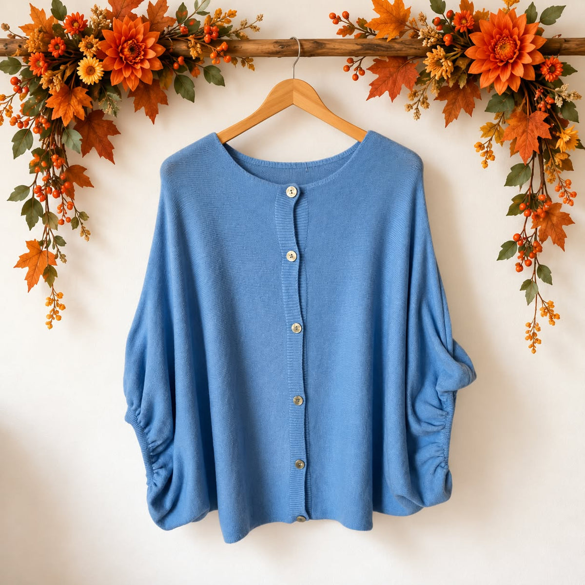 Cardigan met vlindermouw