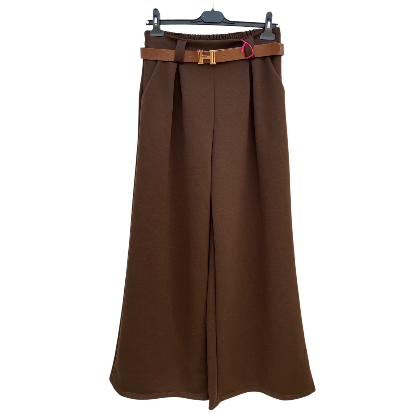 Pantalon large viscose