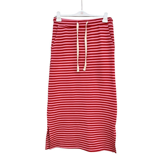 Jupe sweat avec ficelles avec poches