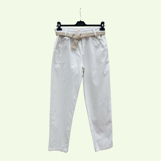 Broek met elastische taille