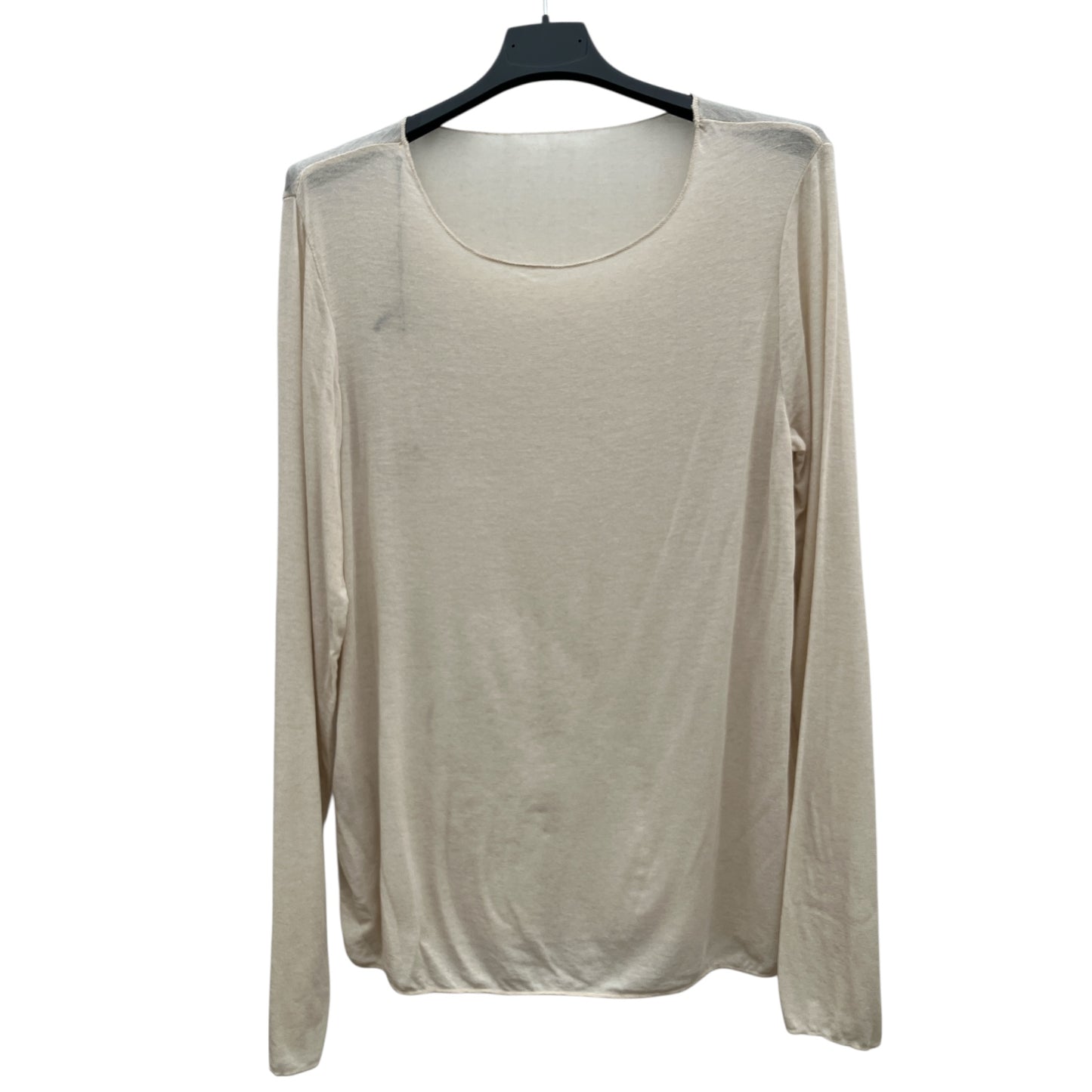 Long sleeve cashmere beige claire