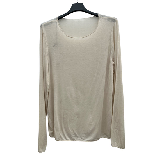 Long sleeve cashmere beige claire
