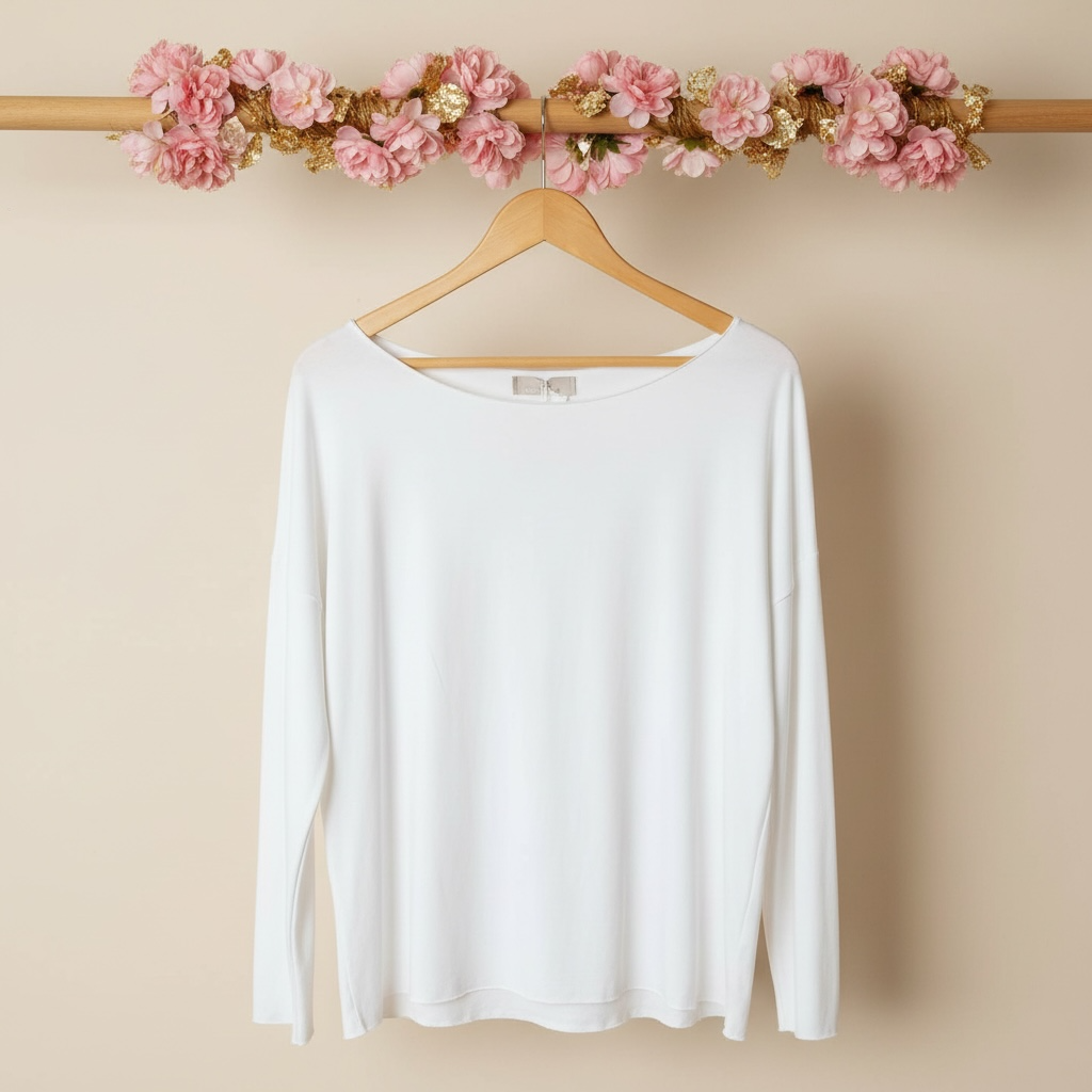 Casual T-shirt lange mouwen