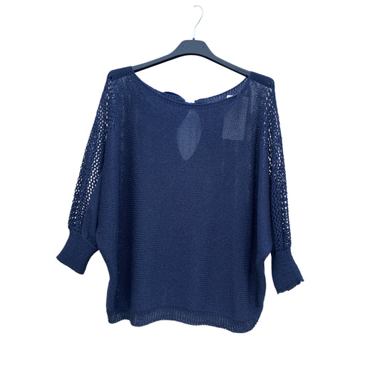 Pull manches 3/4 avec nœud à l'arrière