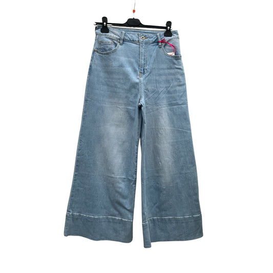 Jeans évasés bleu ciel