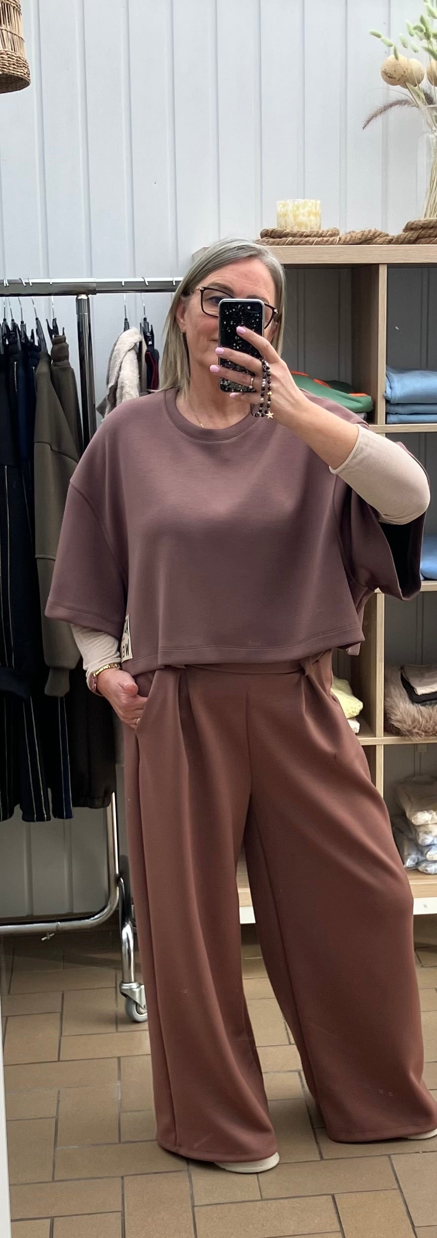 Sweat manches courtes "active wear"