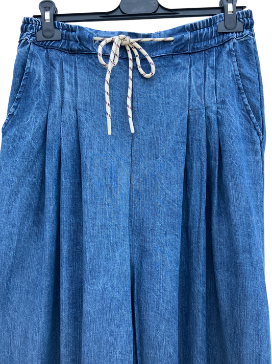 Jeans Palazzo avec ficelle