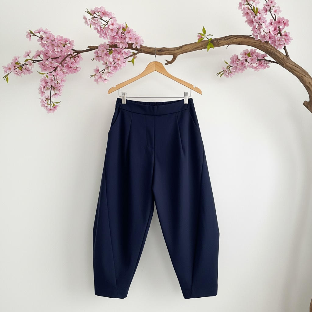 Ballonbroek met elastische taille