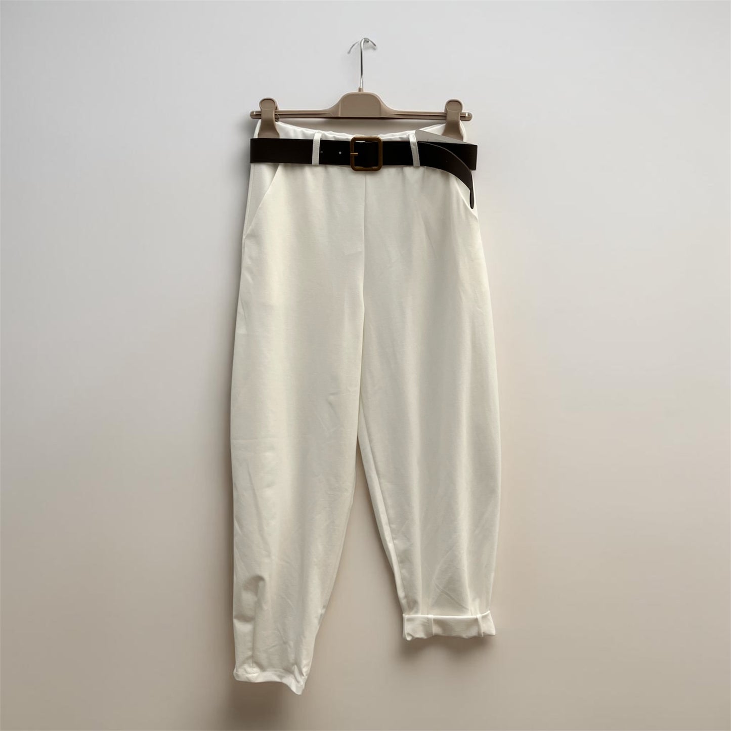 Pantalon Barrel en tencel