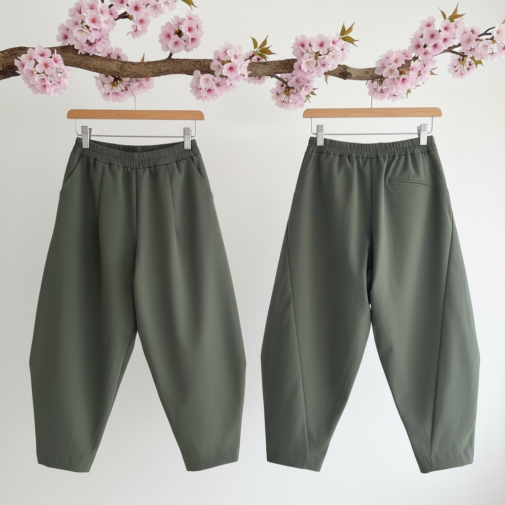 Ballonbroek met elastische taille