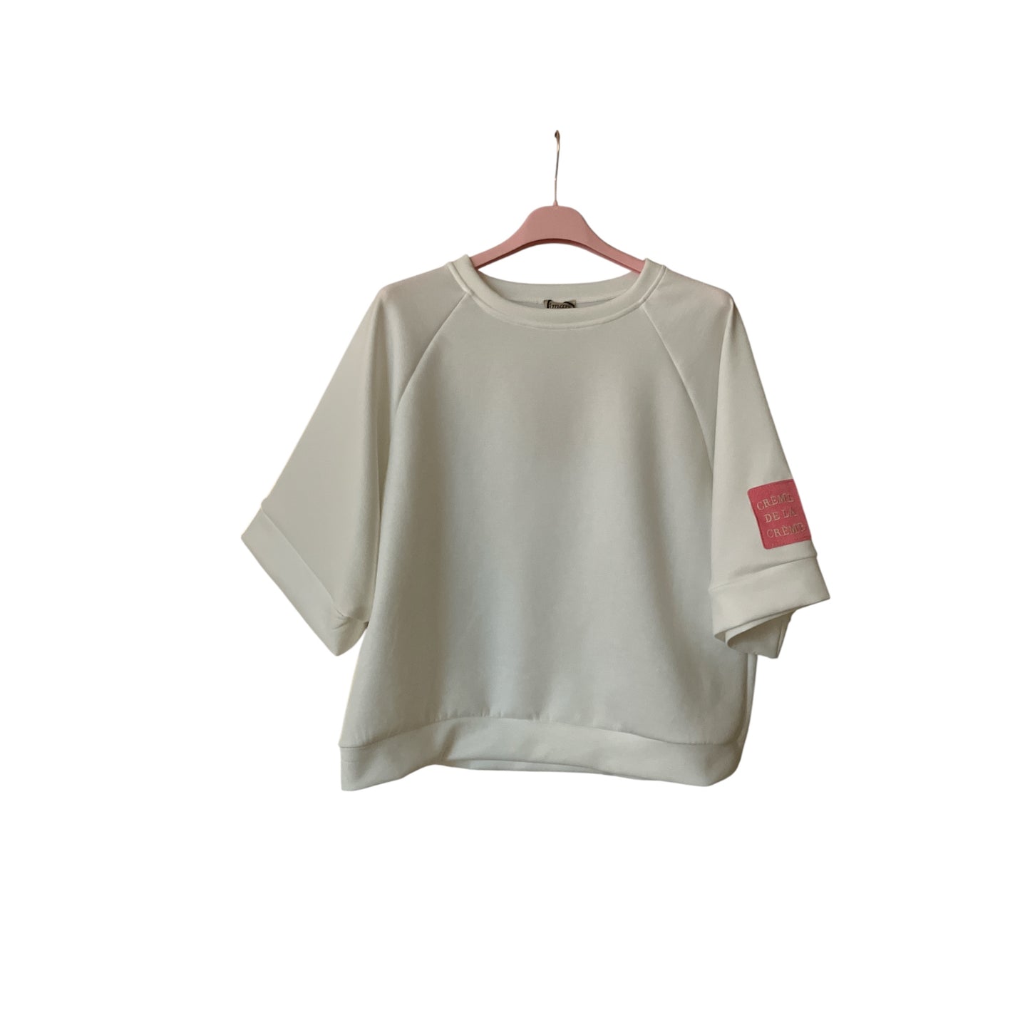 Sweat manches courtes "Crème de la crème"
