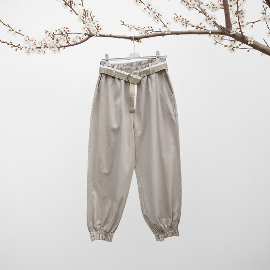 Pantalon bohème taille élastique