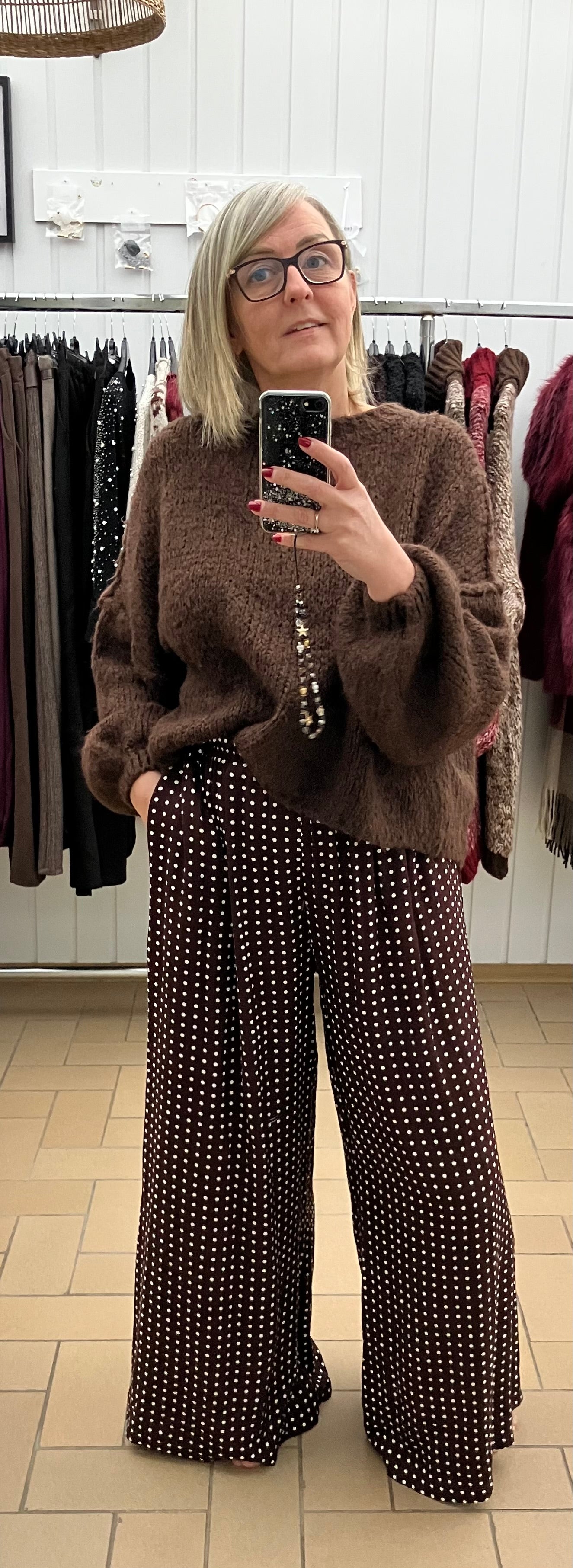 Oversized Pull col rond