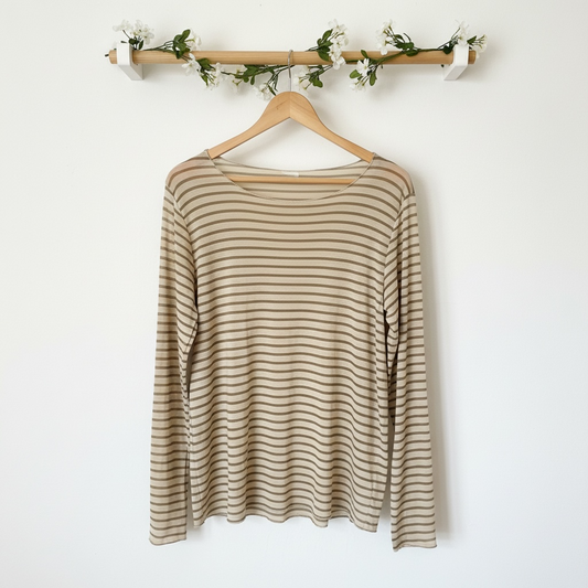 Longsleeve cashmere ligné Automne 2026