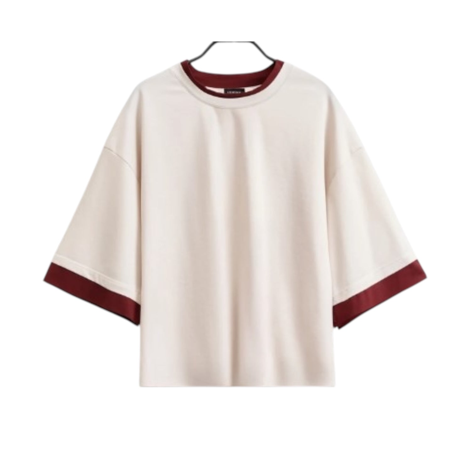 T-shirt oversized col rond