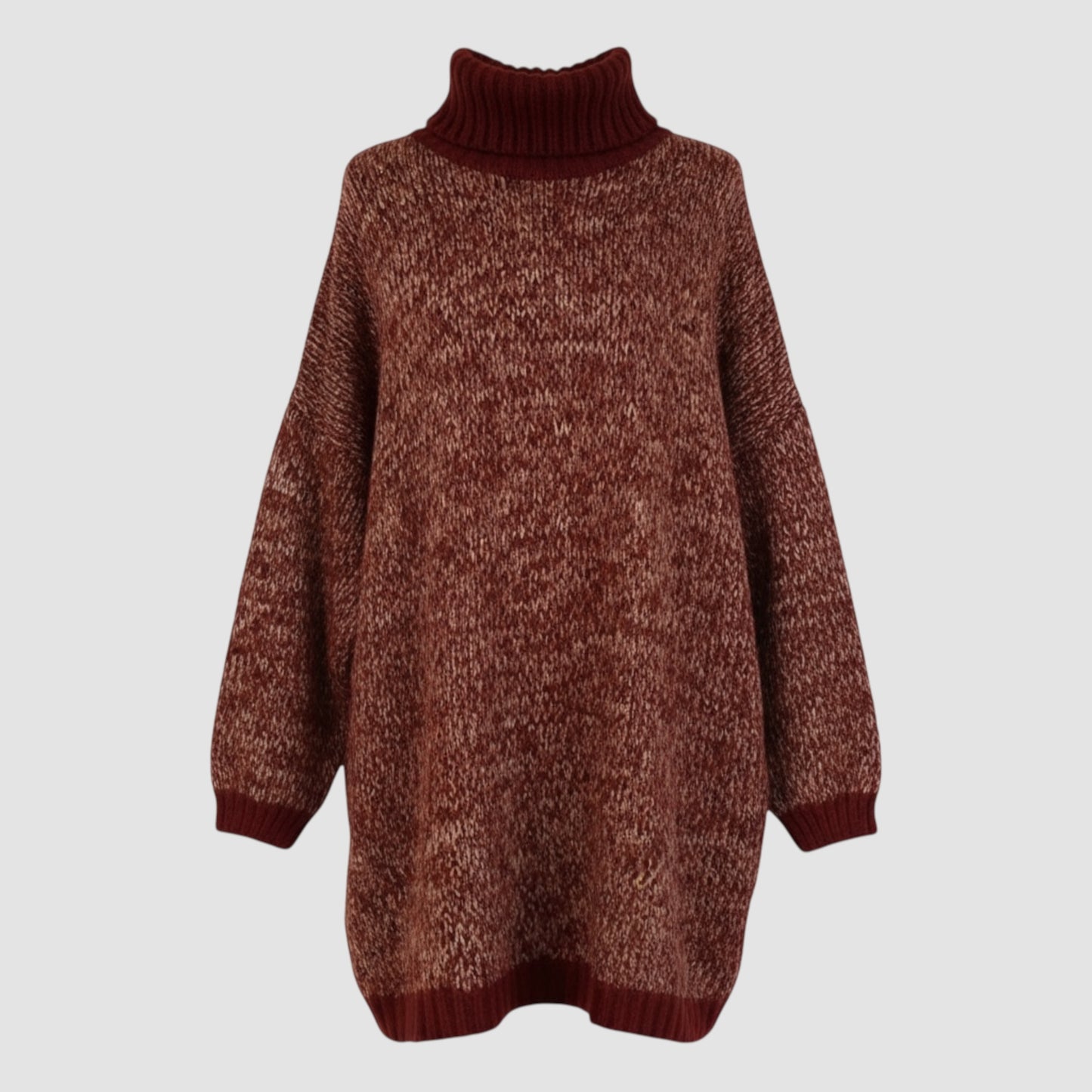 Pull robe col roulé