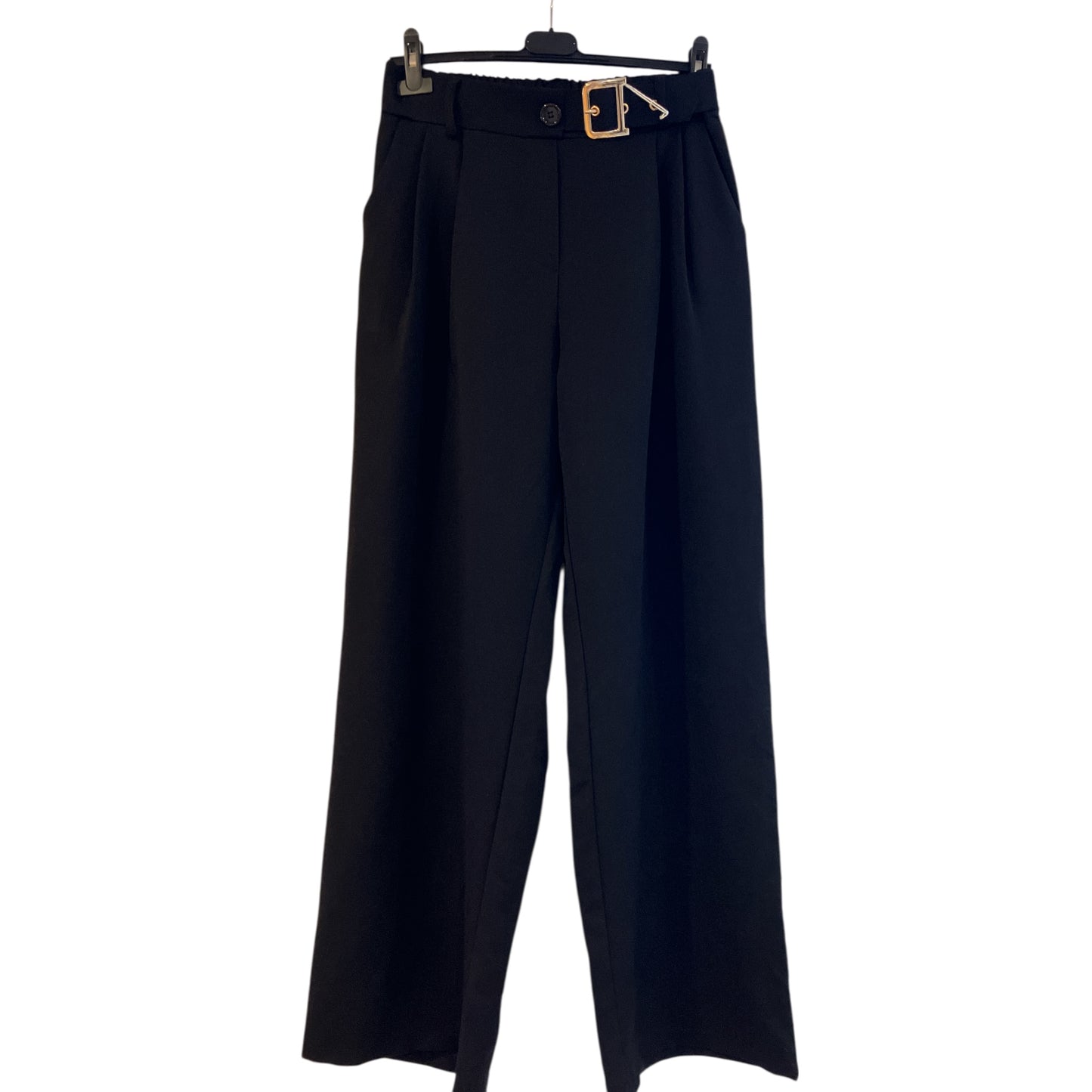 Pantalon large plissé