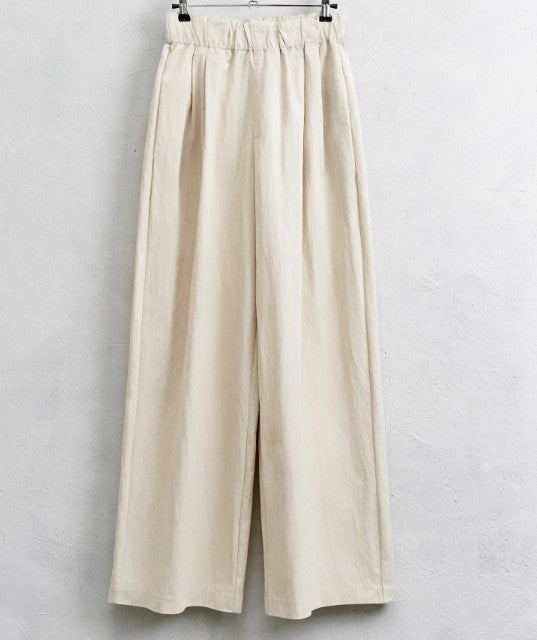Wijde broek met zakken 100% Katoen