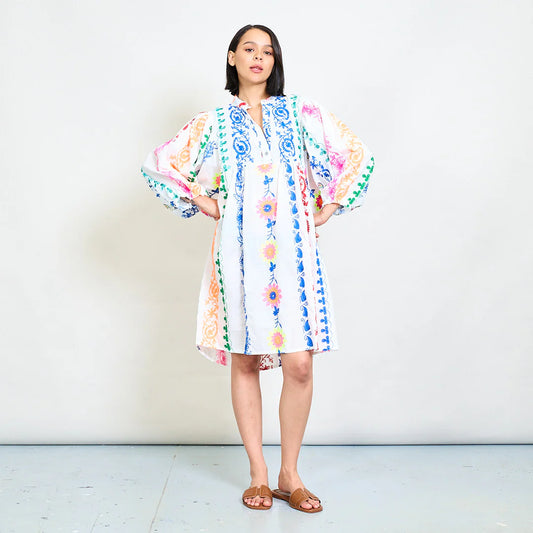 Robe florale boho