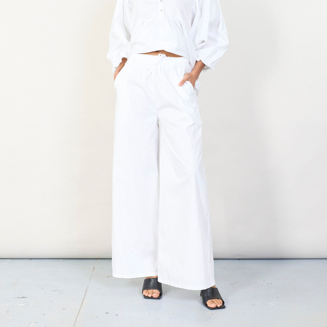 Pantalon large 100% Coton