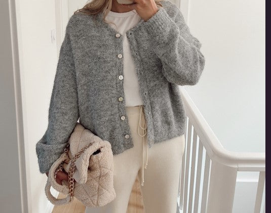 Gillet laine Alpaga