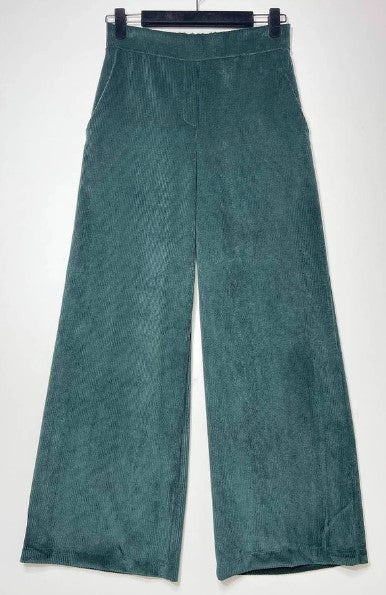Pantalon Palazzo velours