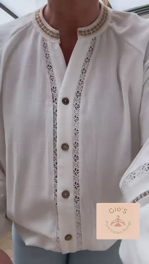 Blouse Boho Lin & Coton